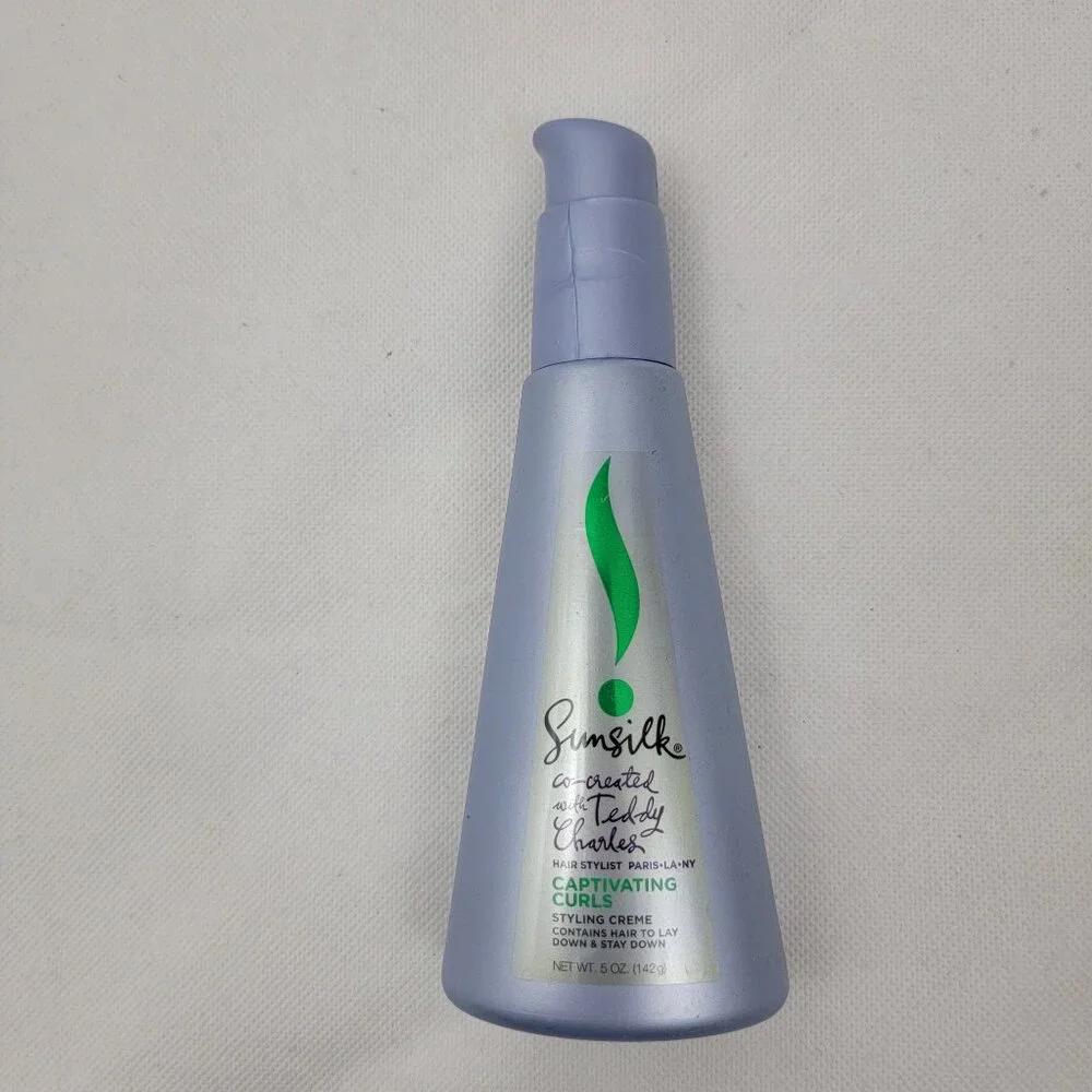 SUNSILK Captivating Curls Styling Creme 5 oz Used